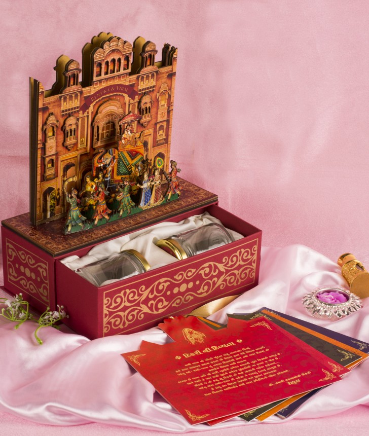 Designer Wedding Invitation Boxes